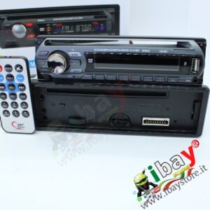 STEREO AUTO AUTORADIO CD DVD MP3 MP4 SD USB AUX 52WX4 FRONTALINO ESTRAIBILE