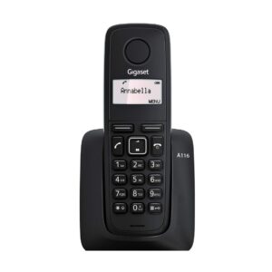 Cordless SIEMENS Gigaset A116 Black