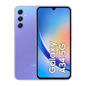 Smartphone SAMSUNG A346 GALAXY A34 5g 6+128gb Duos Violet Italia