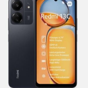 Smartphone XIAOMI Redmi 13C NFC 4+128gb Duos Black Europa
