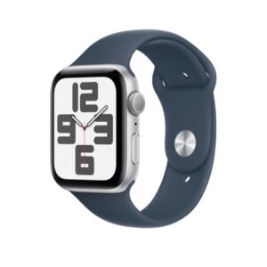 Smartwatch APPLE Watch Se 2 44mm Gps In Alluminio Silver Sport Band Blue S/m Mrec3qf/a