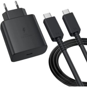 Caricabatteria Da Rete Duo 35w 2porte Usb + Usb-c SAMSUNG EP-TA220NBEGEU Black