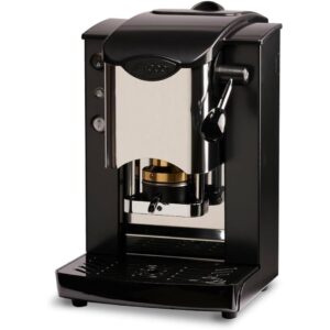 Macchina Da Caffe' FABER Slot Inox Telaio Nero Plastiche Bianco Pressacialda In Ottone SINERBBASOTT