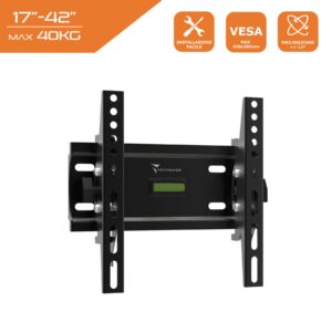 Staffa Montaggio Per Tv A Muro TECHMADE 17"-42" TM-CT-PLB-E801
