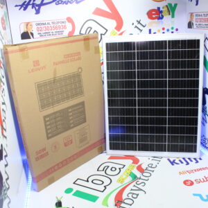 PANNELLO SOLARE FOTOVOLTAICO 50WATT 12V ISO9001
